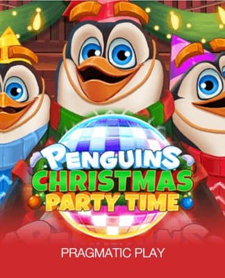 Penguins Christmas Party Time